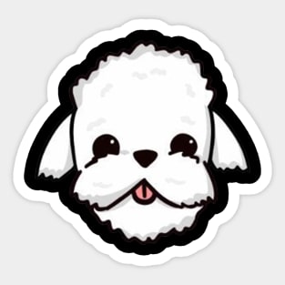 Fluffy Coin Sticker